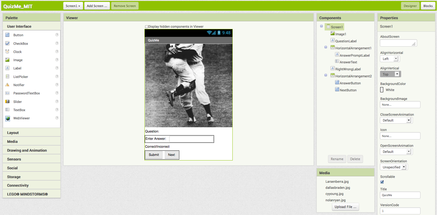 Quizme For App Inventor 2