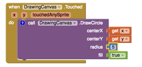 drawingcanvas.touched event handler