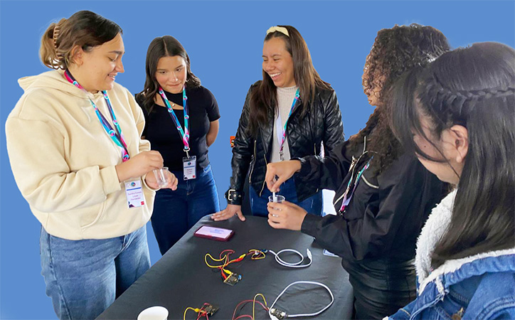 High school students in Mexico were among the testers of the total dissolved solids (TDS) sensor for drinking water quality. They used Bluetooth and an App Inventor app to view the data.